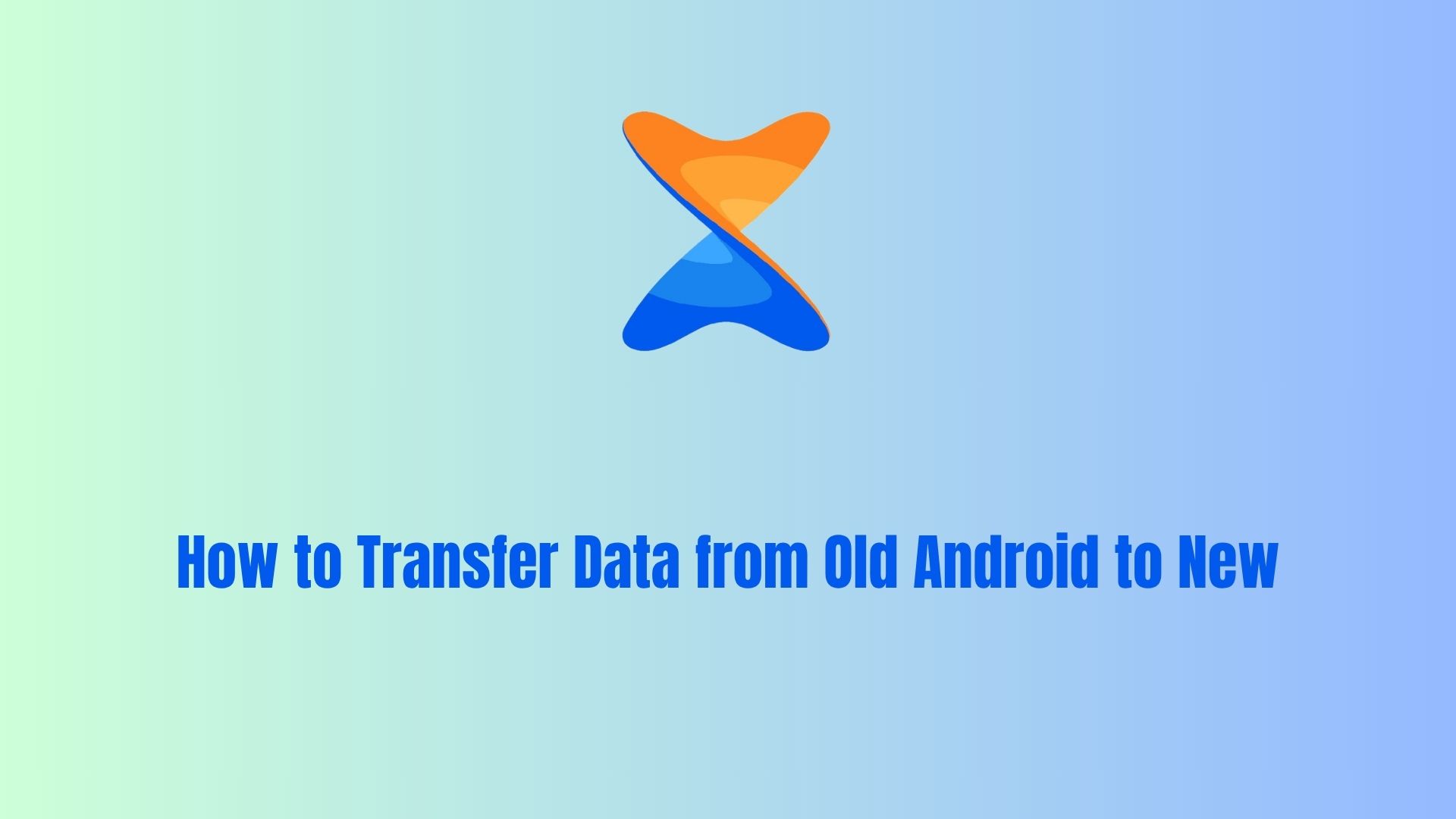 How to Transfer Data